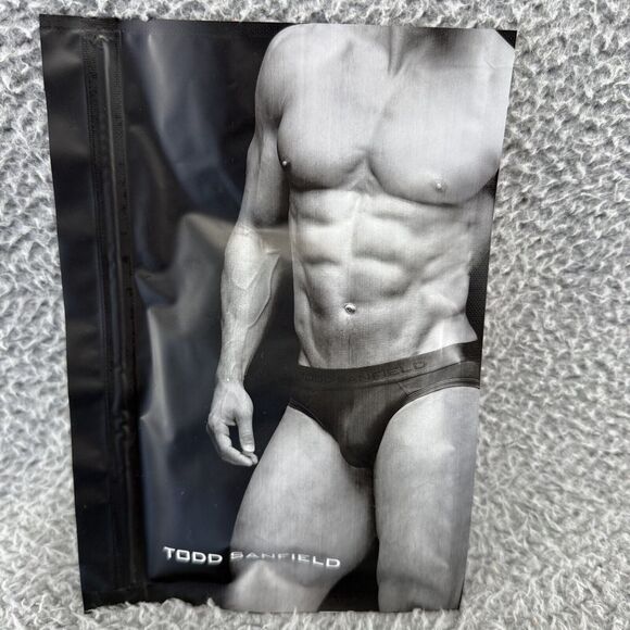 Todd Sanfield Brief Underwear mens Medium Brown Defiant Endurance Mesh NEW - Picture 4 of 8